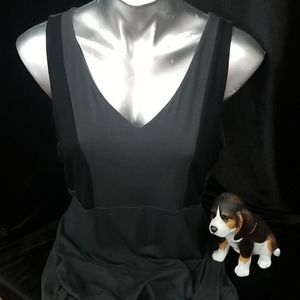 The limited blk/gray Sleeveless Blouse size large